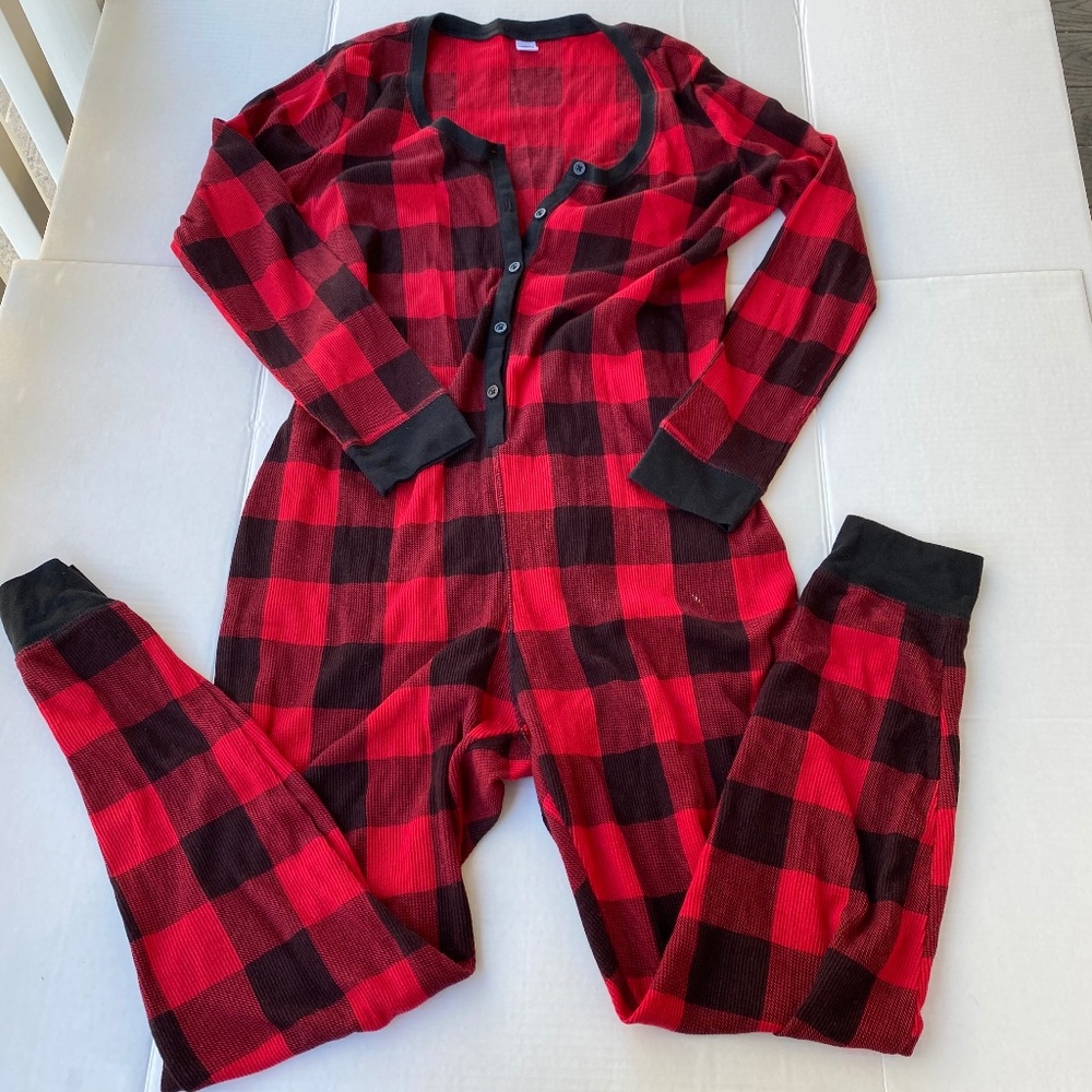 Red/Black Checkered Onesie